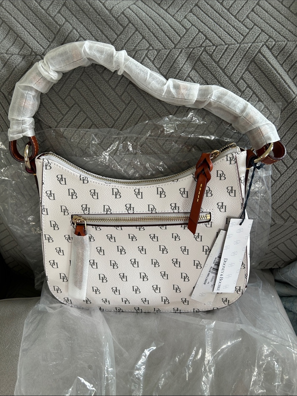 NWT Dooney & Burke small Kiley Hobo
